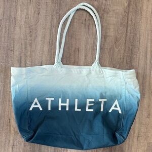 Athleta Gradient Blue Tote Bag